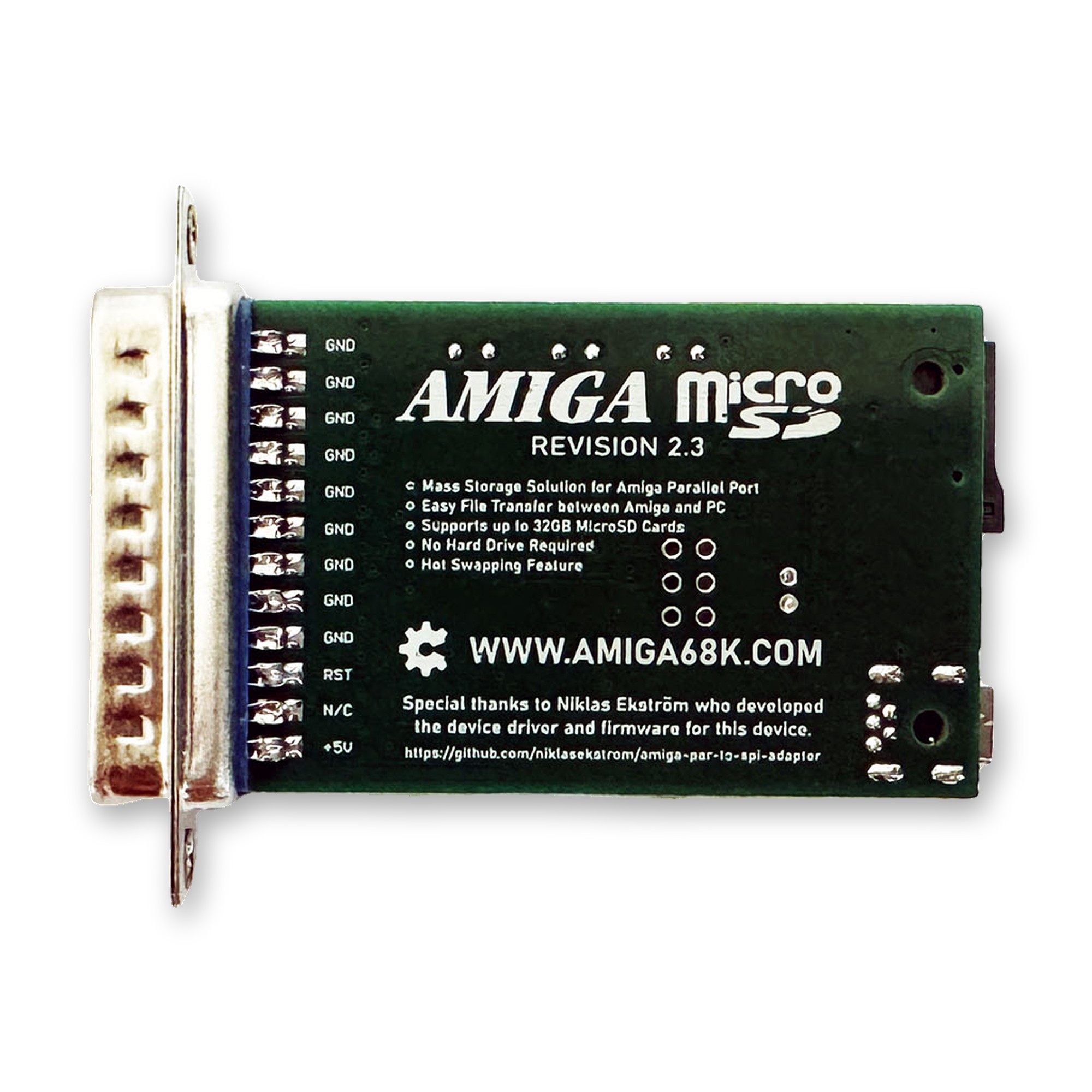 Amiga MicroSD Adapter (SDBox - Barebone), view 4